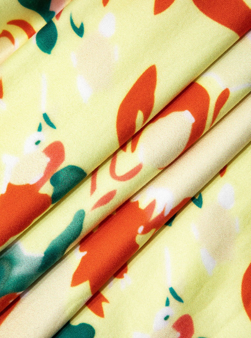 Boyundan Bağlamalı Dantelli Geniş Paça Pantolon Takım