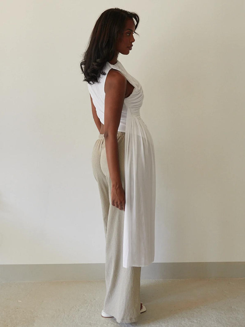 Asymmetric Draped Top