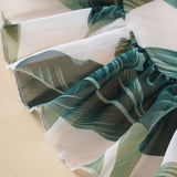 Hindistan Cevizi Hurması Dantelli Fırfırlı Etek Örtüsü Anvelop Etek