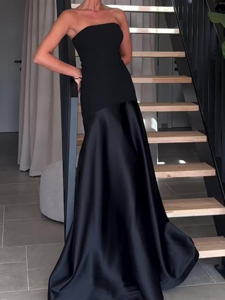 Voluminous Sleeveless Maxi