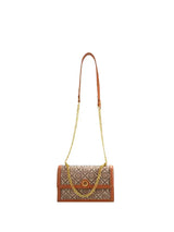 Vintage Jacquard Star Crossbody Shoulder Bag