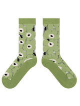 Patchwork Çiçek Kristal Çorap