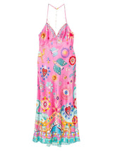 Chain Strap Maxi Dress