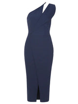 Asimetrik Bandaj Akşam Elbisesi