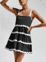 Inari Mini Elbise LACİVERT