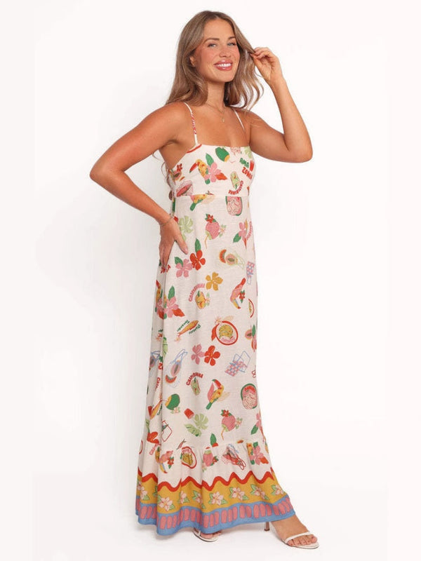 Simple Sleeveless Sling Dress