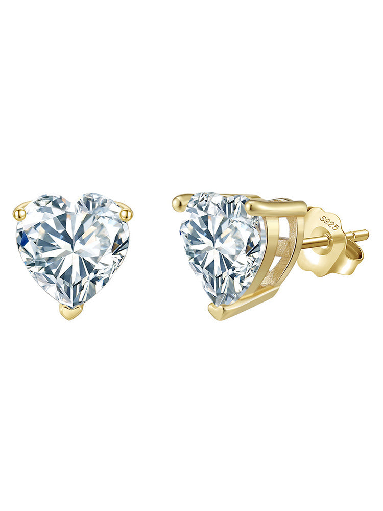 18 Ayar Altın Kaplama Regality Küpe Altın