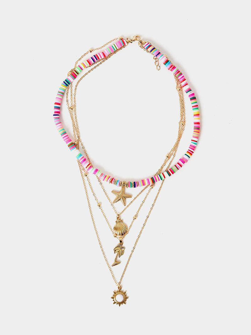 Kolye Katmanlı Boho Kolye