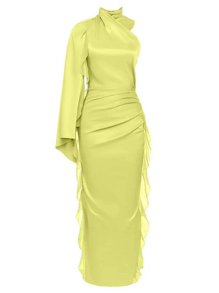 Moda Volanlı Çiçekli Bustier Elbise