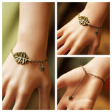 Noel El Yapımı Orman İnci Kar Tanesi Bileklik