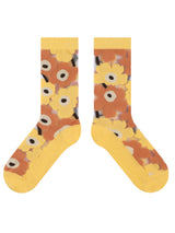 Patchwork Çiçek Kristal Çorap