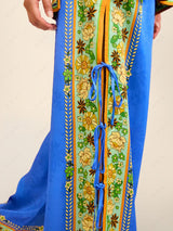 Süslü Mozaik Fayans Pantolon Takım