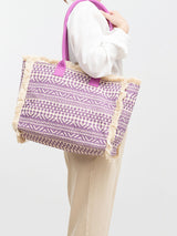 Vintage Baskılı Kanvas Çanta