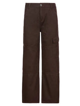 Vintage Yeşil Baba Kot Pantolonu