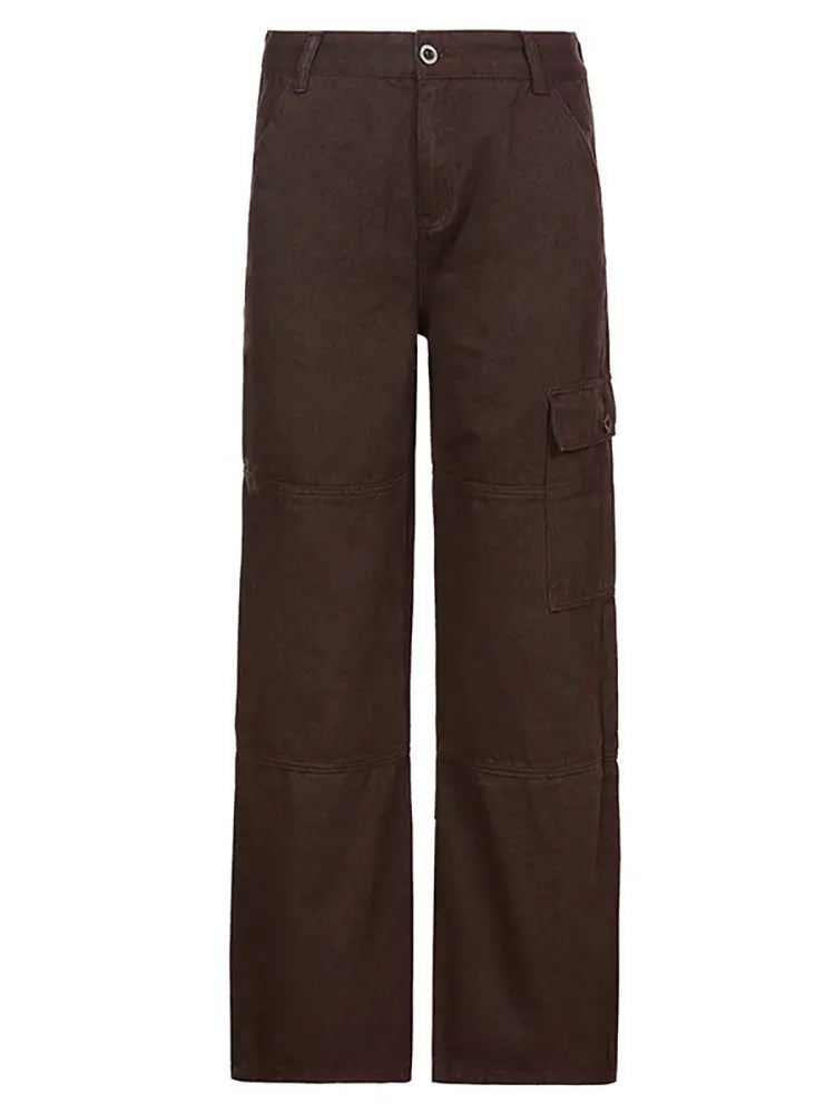 Vintage Yeşil Baba Kot Pantolonu