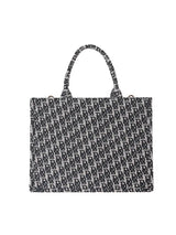 New Creative Canvas Tote Bag with Chinese-Inspired Print