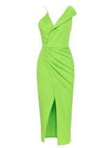 Seksi Tek Omuzsuz Kolsuz Elbise