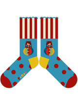 Baldır Çoraplı Sevimli Çizgi Çizimi