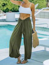 Grenada Önden Bağlamalı Modal Karışım Pantolon