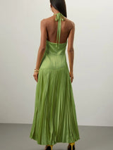 Bohemian Halter Maxi Dress