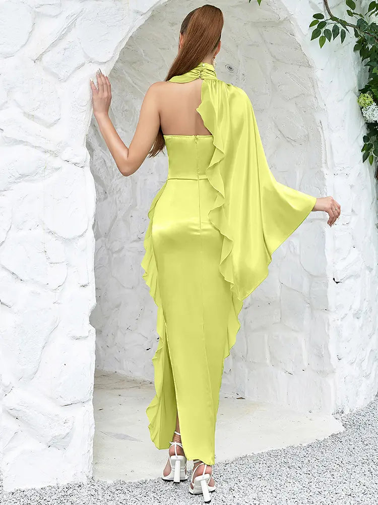 Moda Volanlı Çiçekli Bustier Elbise