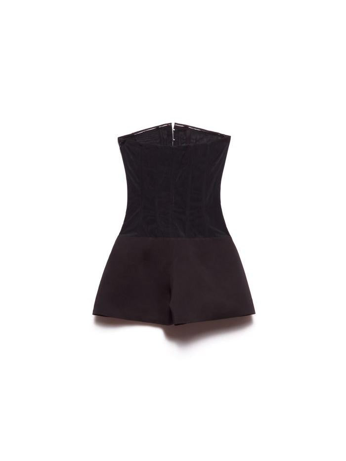 Dark Intentions Strapless Corset Romper