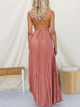 Dramatic Backless Celebration Gown