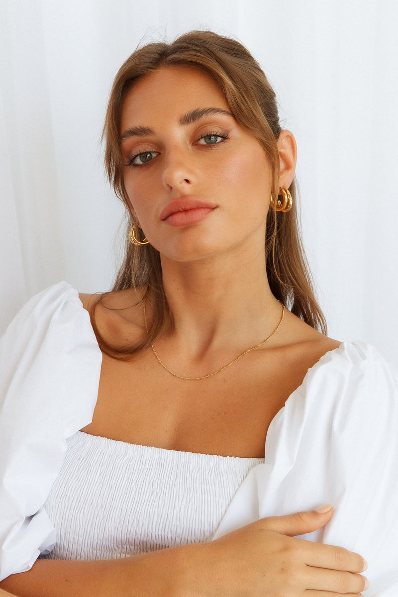 18 Ayar Altın Kaplama My Delicacy Kolye Altın