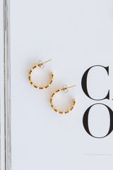 18 Ayar Altın Kaplama Küpe Birliğimiz Altın