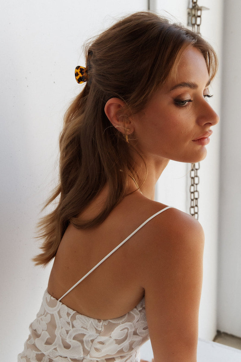 18 Ayar Altın Kaplama İçime Düşmek Küpe