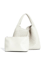 Geri Dönüşümlü Vegan Intrecciato Omuz Çantası