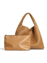 Geri Dönüşümlü Vegan Intrecciato Omuz Çantası