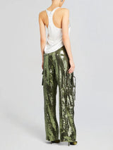 André Cargo Sequin Pant