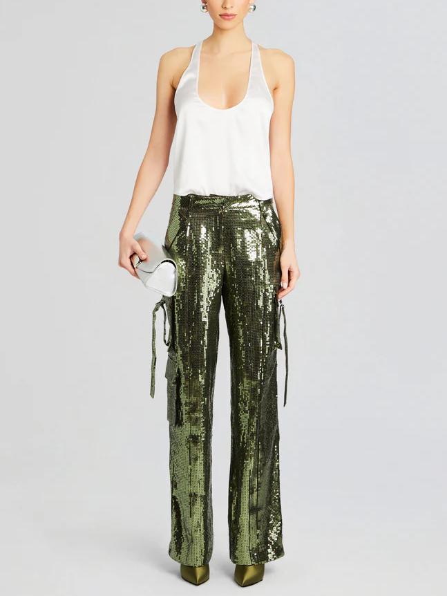 André Cargo Sequin Pant