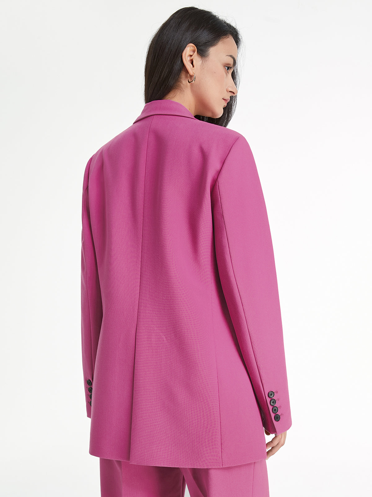 Düz Renkli Temel Blazer