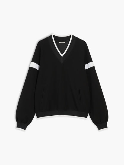 Kontrast Kesim Büyük Erkek Çocuk Sweat