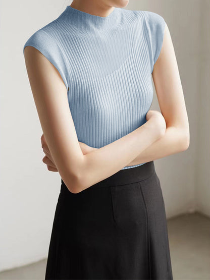 Mesh Patchwork Kolsuz Üst