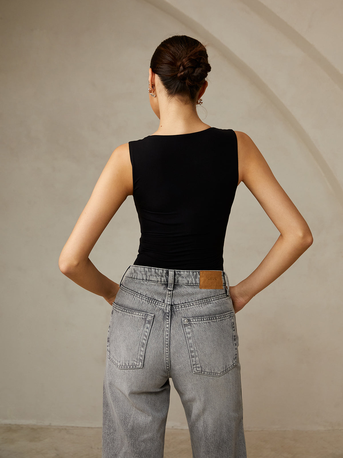 Sade Askılı Rahat Bluz