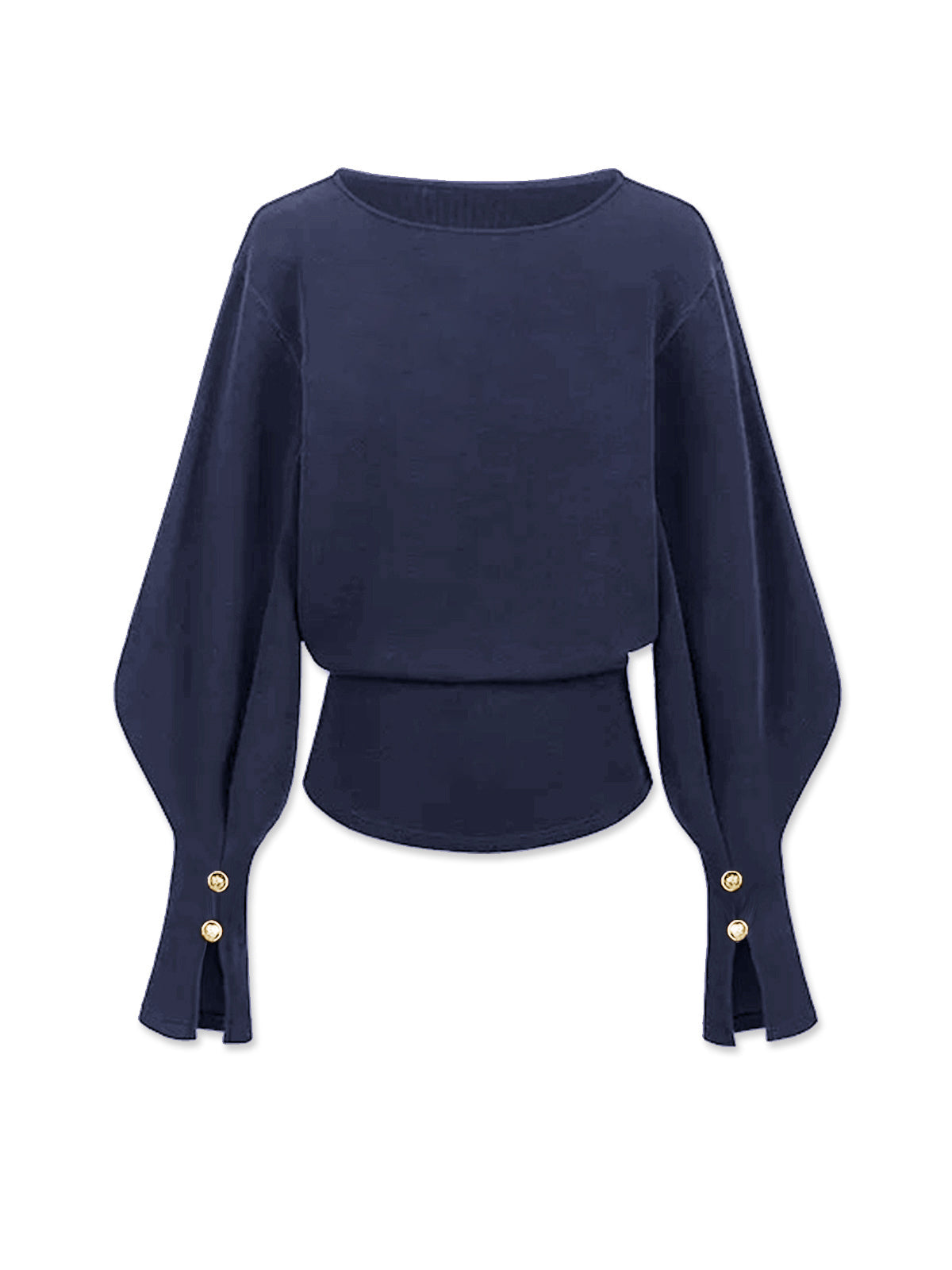 Çan Kollu Sıkıştırılmış Sweat