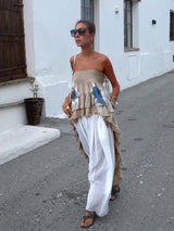 Bohemian Harem Pants Set