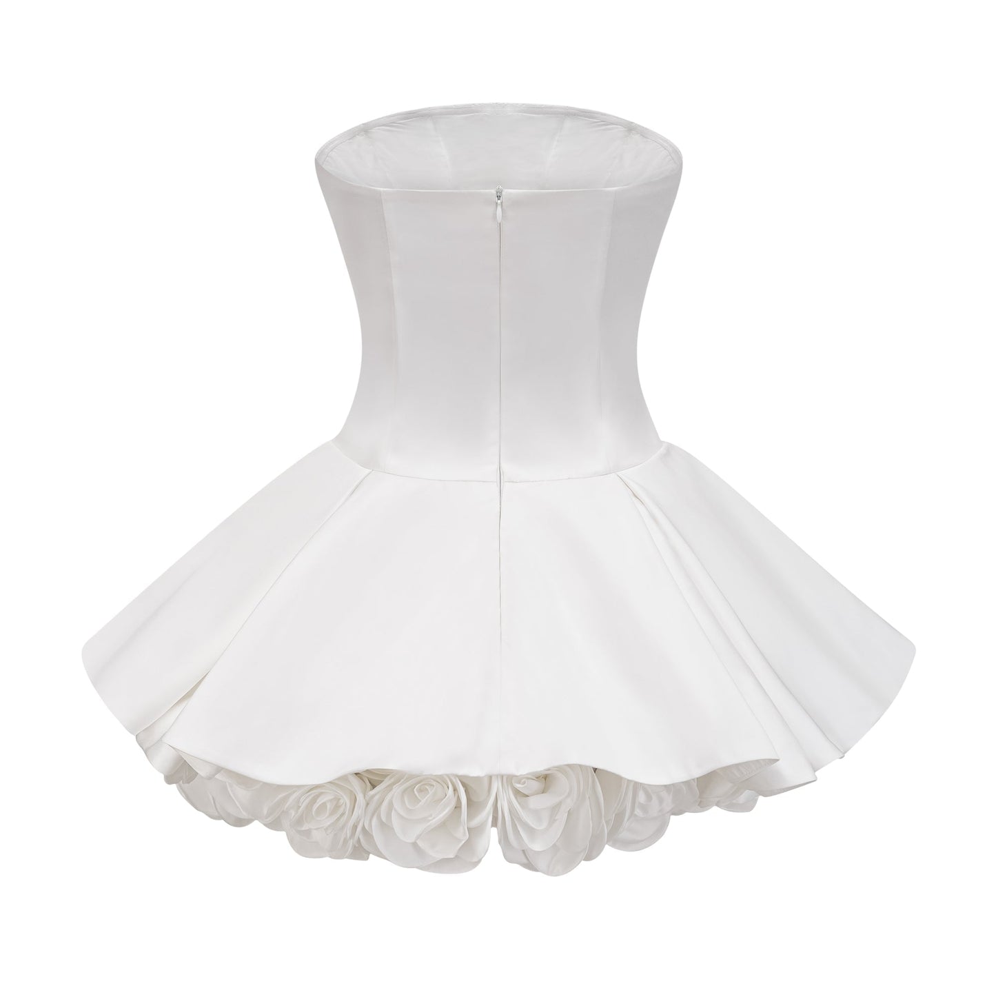 Lucie straplez korse mini elbise