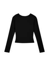 Siyah Payet Uzun Kollu Triko Üst ve Mini Etek