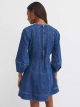 Vintage Denim Mini Dress