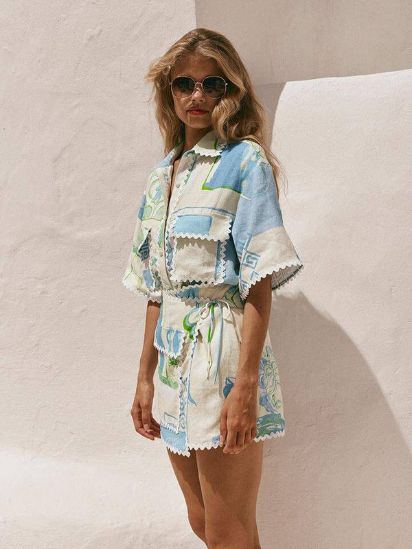 Theotokos Okyanus Etek Takımı