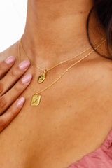 18 Ayar Altın Kaplama Şirin Dikenli Kolye