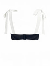 Chic Retro Striped Wide Leg Pants Set