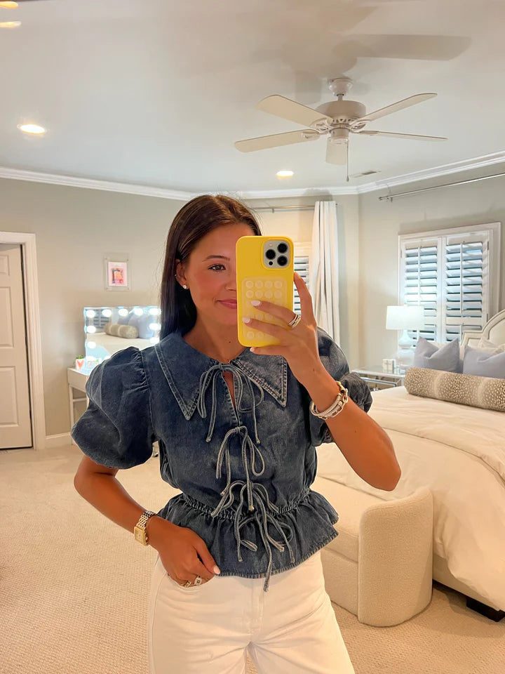 Kot Bağcıklı Günlük Şort Takımı