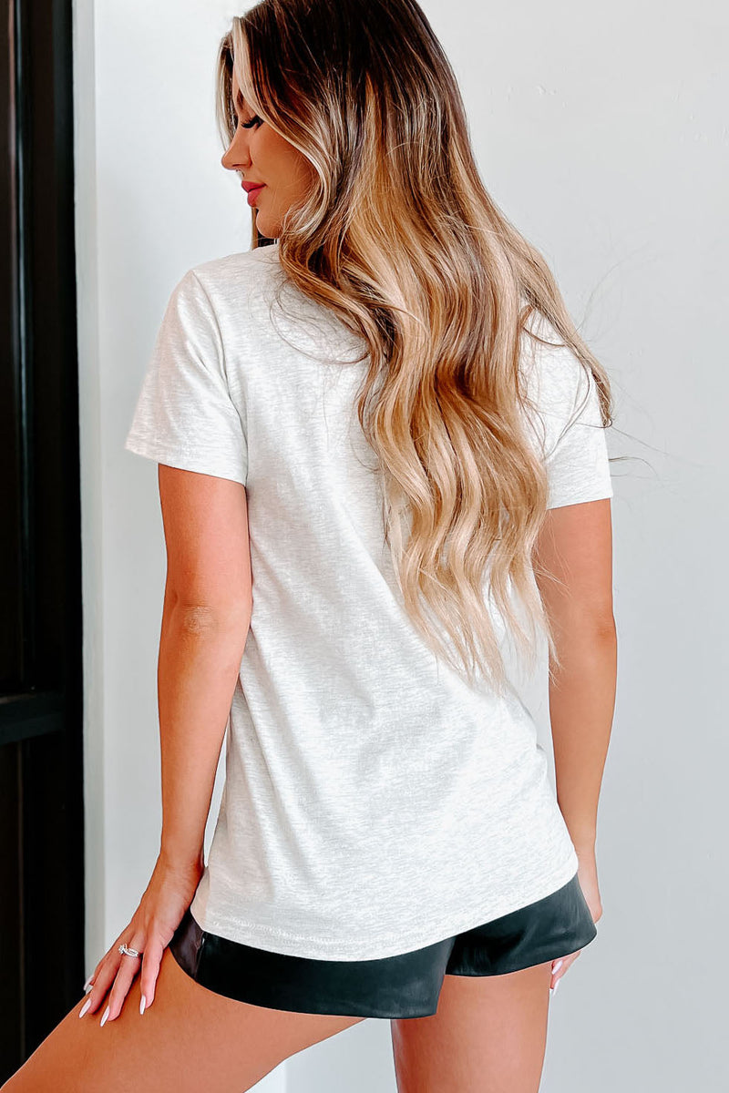 Best Pumpkins In The Patch Grafikli Tişört (Heather Yulaf Ezmesi)