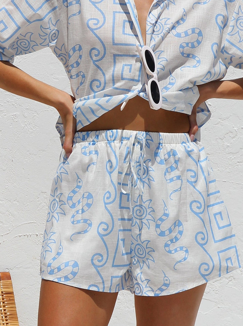 Stassie Set GÖK MAVİSİ