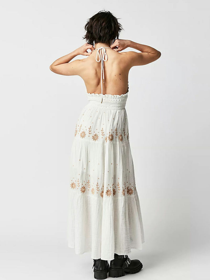 Gerçek Aşk İşlemeli Elbise